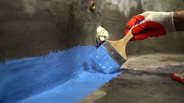 Commercial Emergency Waterproofing project at a Rochelle, IL business property by SJ Waterproofing Pros